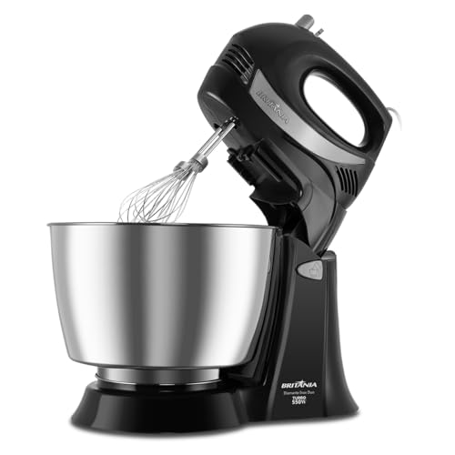 Batedeira Britânia Diamante Inox Turbo Duo 4,3L 550W