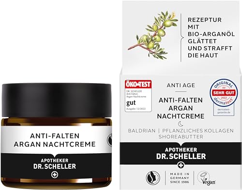APOTHEKER DR. Scheller Argan Crema da notte antirughe, 50 ml