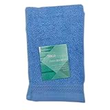 Pack 4 unidades, Material: 100% Algodón, Medidas: 30 x 50 cm (ancho x largo), Color azul celeste, Secado rápido, Máxima absorción, Lavar max 30ºC, No usar blanqueadores, Se puede planchar, No usar en secadora, No limpiar en seco