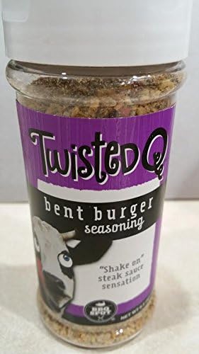 Twisted Q Bent Burger Seasoning "Shake on" Steak Sauce Sensation ( 6.5 oz)