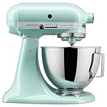 KitchenAid Ultra Power Plus Series 4.5-Quart Tilt-Head Stand Mixer, Ice, KSM96IC
