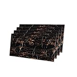 Brand: IZODEKOR IZODEKOR Wandverkleidung Marmoroptik -4 Pcs 120x60cm- Alternative zu Badfliese/Küchenfliese, Duschwandpaneele, Wandpaneel für Küchenrückwand, Badezimmer, Innenbereich  Dragon