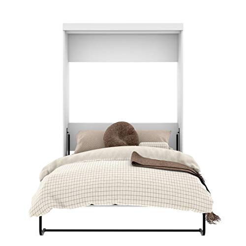 Bestar Universel 59W Full Murphy Bed in White - Thumbnail 6