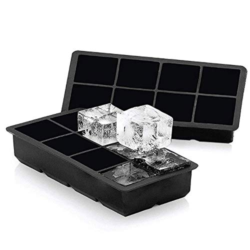 Molde flexible de silicona para hielo 8 compartimentos miniatura 5