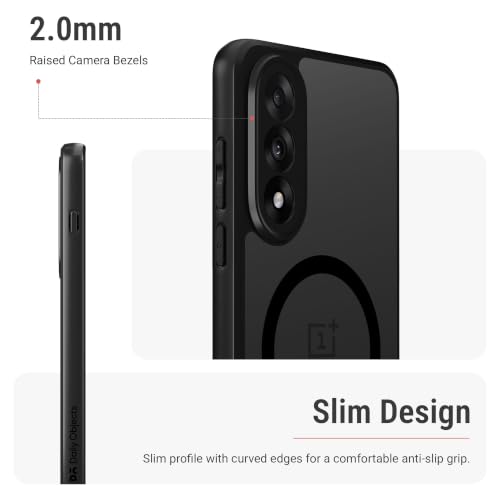 Image of DailyObjects Nimbus 2.0 Magnetic Phone Case Cover Compatible with OnePlus Nord 5 | Wireless Charging Slim Back Cover | 2 Layer Edge Protection & Shockproof