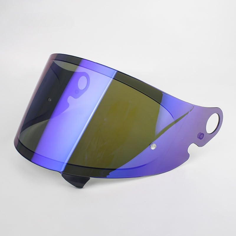 Visière pour Shoei Glamster anti-UV et pare-vent bleu pour remplacer l'écran usé