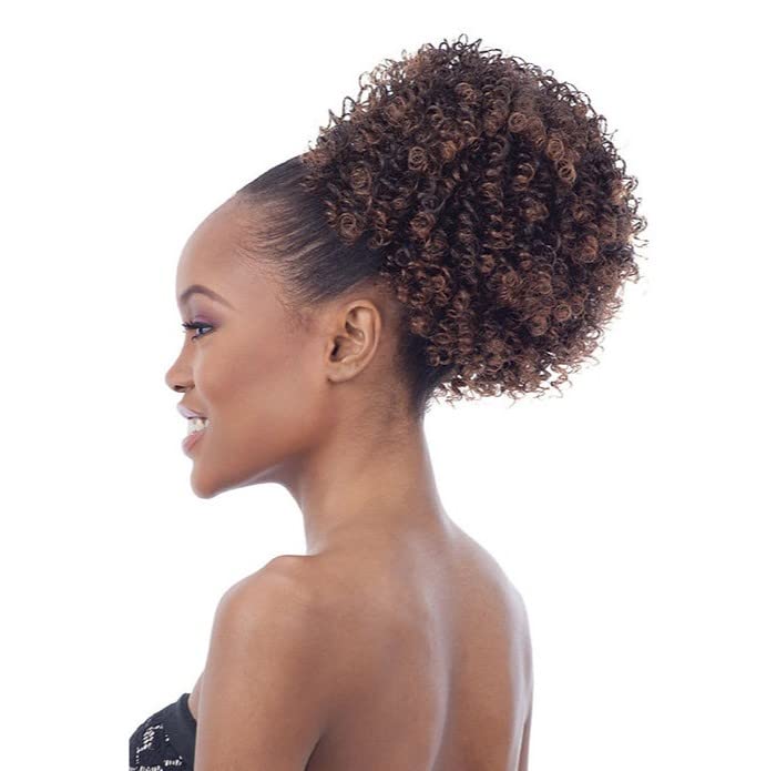 Mayde Beauty Drawstring Ponytail COILY DOLL (LARGE) (1B)