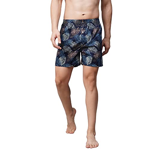 Image of Urban Scottish Ultra-Comfortable Men's Boxer Pants (Pack of 3) - 100% Cotton Material with A Stylish Print - Soft and Stretchy Elastic Waist Band - Dynamic Movement and Hardwearing Stitching