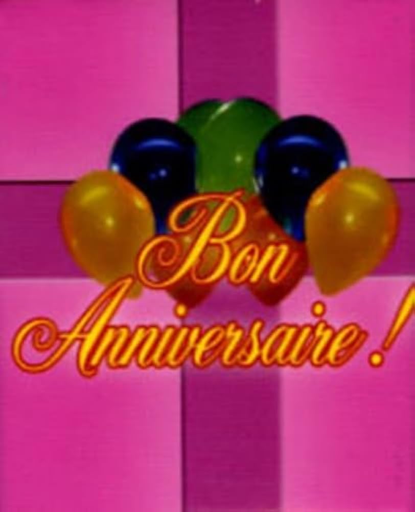 値下げ★JE VOUS SOUHAITE UN BON ANNIVERSAIRE 値下げ☆JE VOUS SOUHAITE UN BON ANNIVERSAIRE JE VOUS