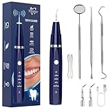 Plaque/Tartar Remover for Teeth, Dental Calculus Remover Teeth Cleaning Kit with LED Light & 5 Adjustable Modes