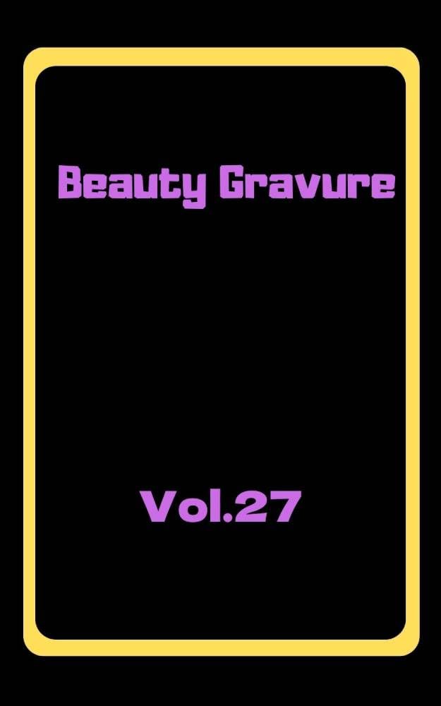 Beauty Gravure Vol 27 : album photo artistique pour passionnés du Japon