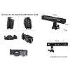 BMPCC 4K & 6K Cage for Blackmagic Design Pocket Cinema Camera 4K & 6K with Rotating NATO Handle, T5 SSD Mount
