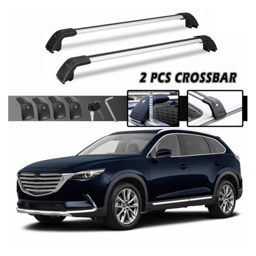 Barre transversale haut de gamme verrouillable pour Mazda CX-9 - 3