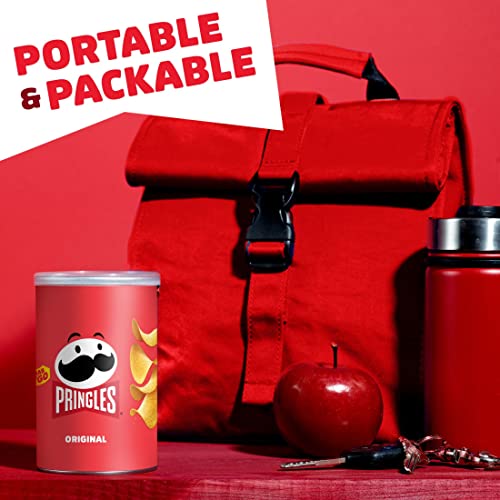 Pringles Potato Crisps Chips, Lunch Snacks, Office And Kids Snacks, Grab N' Go, Variety Pack (16 Cans) #TOP3