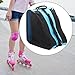 Roller Skates Bag Roller Skate Carrier Adjustable Unisex Roller Skates Storage Bag Inline Skates Bag Skating Shoes Bag, Blue