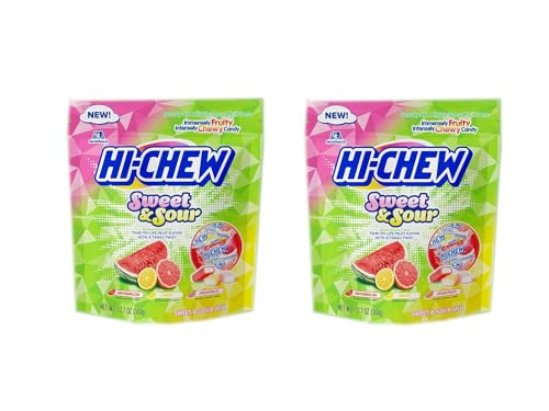 2 Packs Dulces Frutales Japoneses Hi Chew 12.7 OZ