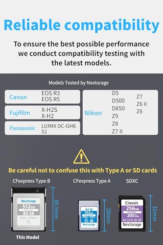 Image of CFexpress Type B3 (B2SE512GB2P)