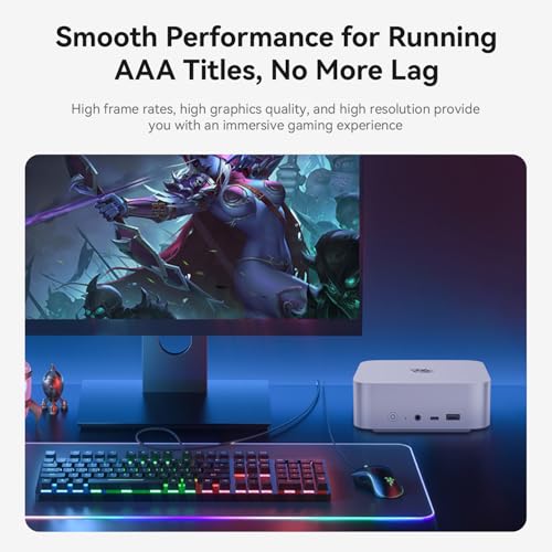 Image of Beelink SER9 Ryzen 7 H 255, 8C /16T, Up to 4.9GHz High-end Mini PC, 32GB LPDDR5X, 1TB NVMe M.2 SSD, USB4.0 / Triple Display / WiFi6 / BT5.2 /2.5Gbps LAN Mini Computer