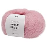  Rico Design  Fashion Mohair Merino Chunky  50g 100m rosa