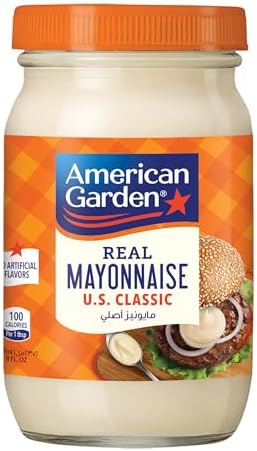 American Garden Real Mayonnaise Original, Gluten-Free, Dairy-Free, 237ml