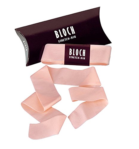 Bloch Dance A0526 Ballet/Pointe Shoe Stretch Ribbon, Pink, One Size