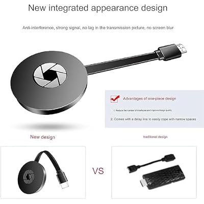 Lefun - Lefun Tv Streaming Device,Tv Box Wireless Screen Projector,4K Wireless HDMI Display Dongle Adapter 1080P, Lefun Tv Mirroring Device (3pcs)