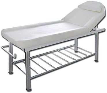 Physiotherapy Massage Table With Adjustable Back And Roll Holder Cm. 183X63X64H