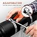 Hose Clamp Kit Adjustable 4 m Length with Perforated Tape Clamp 12.6 mm Width Made of 304 Stainless Steel for Securing Water or Gas Pipelines Automotive and Industrial Applications Includes 8 Clamps
