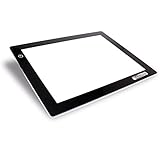 U.S. Art Supply Lightmaster USB Powered 18.75' Diagonal Pro Artist Size (A4) 9'x12' LED Lightbox...