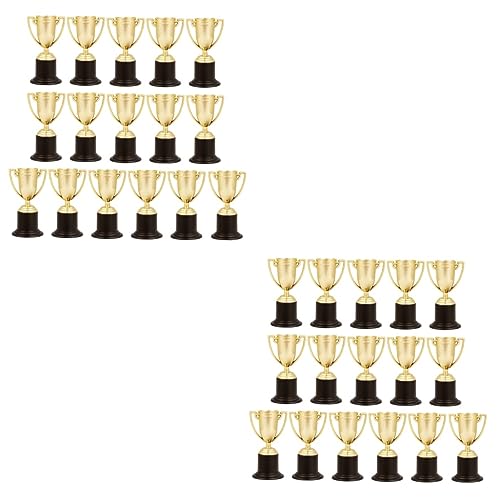 VANZACK 32 Peças Troféu De Troféus Troféus Para Crianças Ganhando Prêmio Troféu Crianças Vencedor Tr