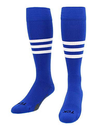Image of Baseball & Softball Socks | USA Made Dugout Series Striped | Over the Calf | Sizing for Youth Boys, Girls, Men, & Women's