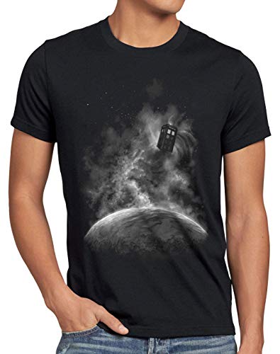style3 Space Box T-Shirt Herren dr. Doctor Police Box time tv Größe:XL