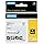 DYMO Rhino Industrial Vinyl Labels 3/4" Black Print on White Tape