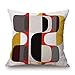 xiaoxong658 Cuscino Quadrato Impressione Minimalista scandinava Motivo Geometrico in Cotone e Lino Federa Cuscino Divano Cuscino core-45X45cm_W-45 80199