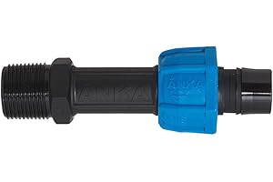 Watts Anka 1" High-Pressure Poly Pipe Fitting Adapter