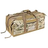 Personalizza la tua borsa da viaggio personale: l'esterno di questa borsa tattica dispone di una fessura per badge pulita e di un sistema di chiusura in velcro e offre ampio spazio per la personalizzazione delle toppe. È inoltre dotata di un sistema di cinghie in modo da poter fissare l'attrezzatura alla borsa da viaggio attraverso i vostri paracord personali. Ideale per trasportare la vostra attrezzatura aggiuntiva.