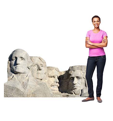 Image of Cardboard People Mount Rushmore National Monument Life Size Cardboard Cutout Standup