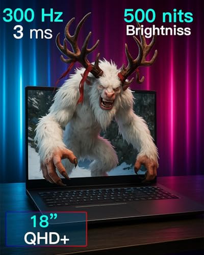 Image of Alienware 18 Area 51 Gaming Laptop, RTX 5080 16GB GDDR7, Intel Ultra 9 275HX, 18 inch WQXGA 300Hz Display, Windows 11 Pro, AlienFX RGB KB, 4K Camera, w /Accessories(64GB DDR5 | 8TB SSD)