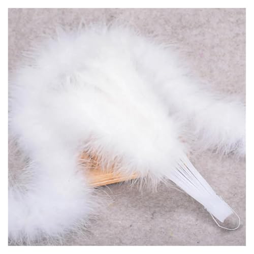 Abanico de plumas marabú para solucionar la falta de volumen en danza 8