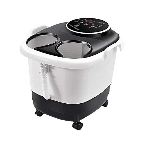 Foot Spa Bath Massager with Heat Electric Massage Foot Tub, Full-Auatic Footbath Electric Massage Heating to Pursue Happiness