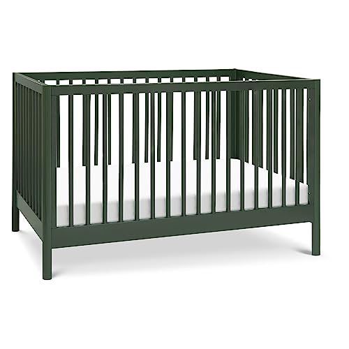 DaVinci Birdie 3-in-1 Convertible Baby Crib, Forest Green