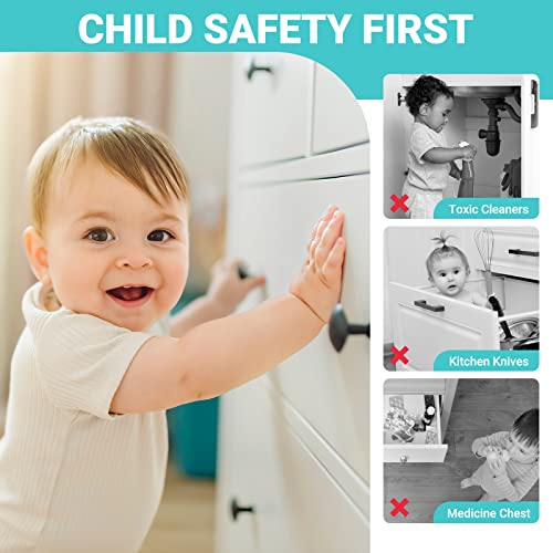 Locks For Baby Child Safety 6 Pack Baby Proofing Latches Locks