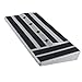 Guitars Pedals Board, 50cm Stable Connection Guitar Effect Pedal Board for Playing (Black Marble Design)