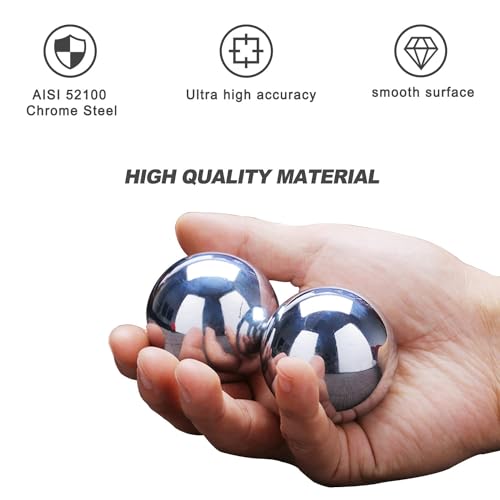 Image of 4Pcs 2 inchChrome Steel Bearing Balls (51mm)