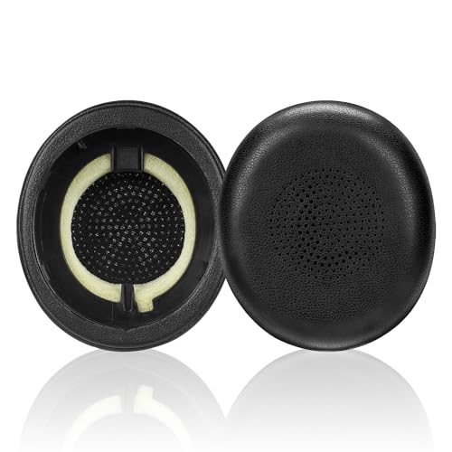 Replacement Ear Pads for Jabra Evolve2 65 (65MS 65UC USB)/Evolve2 40 (40UC 40MS USB)/Elite 45h On-Ear Wireless Headset Headphones Ear Cushions Headset Earpads Ear Cups Cover. (Black)