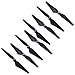 VIKEP 8pcs 9450 hélices à Fibre de Carbone Convient à DJI Phantom 3 Phantom 2 Caméra de Rechange à Dos de Rechange de Rechange Pièces de Rechange Pièces de Rechange Pares durables Accessoires