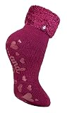 HEAT HOLDERS - Lounge Thermal Non Slip Bed Socks With Grip for Women (HHL03, 5-8 US)