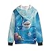 Ystardream Fleece Lined Boys Sweatshirts Size 6 Funny Shark Boys Zipper Hoodie with Kangaroo Pockets Crewneck Girl's Fashion Hoodies & Sweatshirts Stylish Fall Winter Coat for Teen Kids Easy On/Off