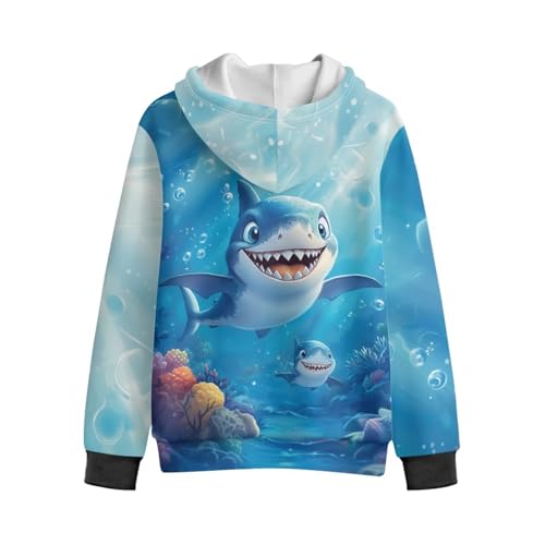 Ystardream Boys Zip Up Hoodies Fleece Lined Sweatshirts with Pocket Winter Clothes3