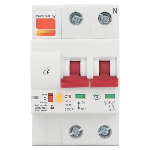 Disjoncteur WiFi intelligent 2P AC 230V avec mesure APP - 6